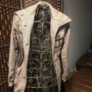 3/$30 - Seduction tan jacket, wool